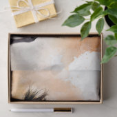 Pferde mit Aquarellfarben Kunst Seidenpapier (Geschenk)