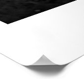 Pferde & Mond Pop Kunst, Dichtung und Musik Poster (Ecke)