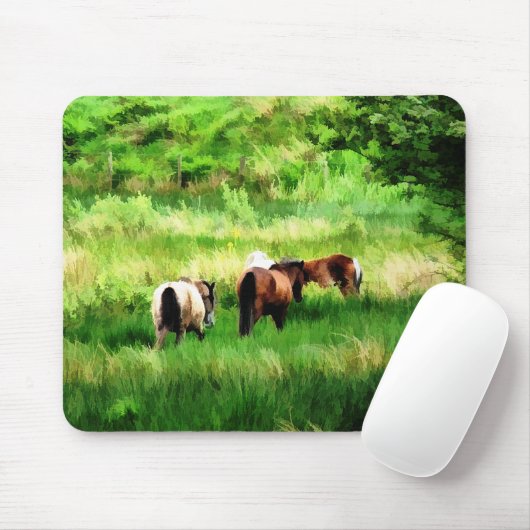 PFERDE MOUSEPAD (Mit Mouse)