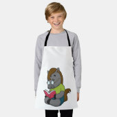 Pferde-Nerd-Brille Schürze (Getragen)