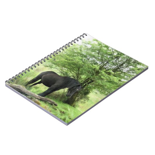 PFERDE NOTIZBLOCK (Linke Seite)