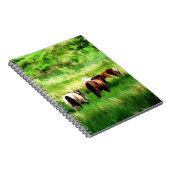 PFERDE NOTIZBLOCK (Rechte Seite)