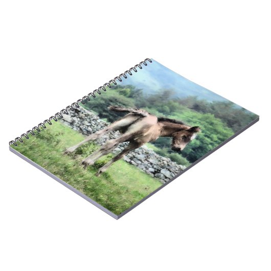 PFERDE NOTIZBLOCK (Linke Seite)