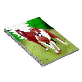 Pferde Notizblock (Rechte Seite)