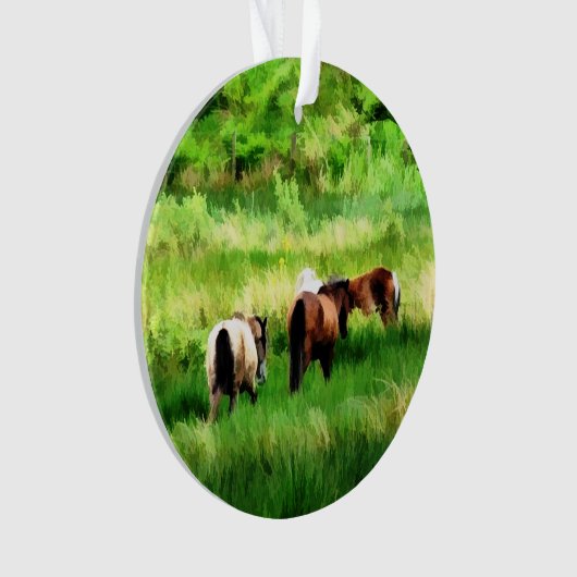PFERDE ORNAMENT (Vorderseite)