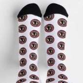 Pferde-Paar Valentinstag Socken (Oben)