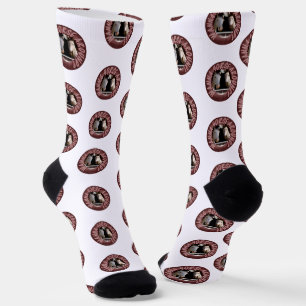 Pferde-Paar Valentinstag Socken