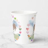 Pferde Pappbecher für Kindergeburtstag (Links)