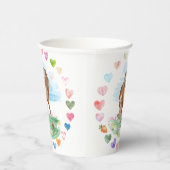 Pferde Pappbecher für Kindergeburtstag,Pferdemotiv (Rechts)