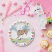 Pferde Pappteller für Kindergeburtstag (Party)