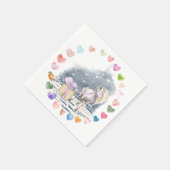 Pferde-Partyserviette, Pony Party Serviette (Ecke)