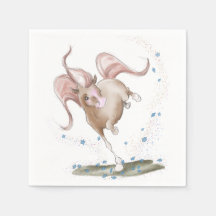 Pferde-Partyservietten für Kindergeburtstag