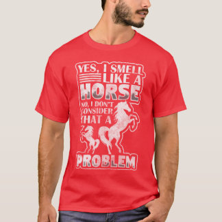 Pferde Pferd Lover Mustang Riding Stables Junge T-Shirt
