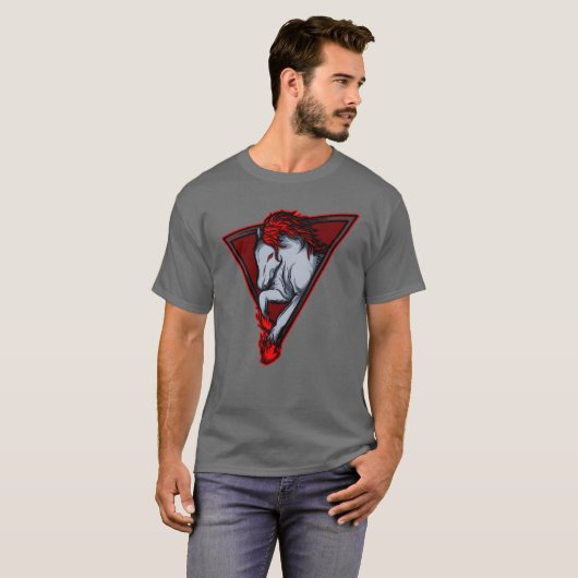 Pferde Pferde Lover Geschenk Pferdereiten Reiten R T-Shirt (Vorne ganz)