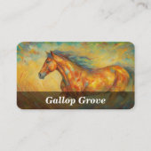 Pferde/Pferde/Pferde-Visitenkarte Visitenkarte (Vorderseite)