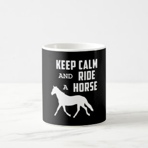 Pferde Pferde Pferdereiten Reiten Behaltend Ruhe G Kaffeetasse