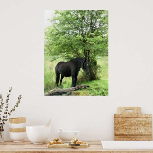 PFERDE POSTER (Küche)