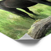 PFERDE POSTER (Ecke)