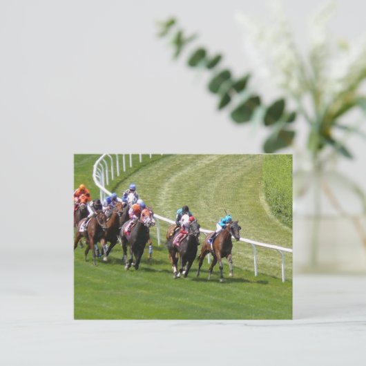 Pferde Postkarte (Stehend Vorderseite)