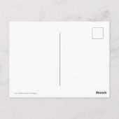 Pferde Postkarte (Rückseite)