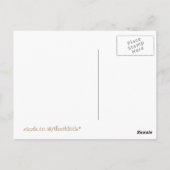 PFERDE POSTKARTE (Rückseite)