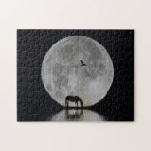Pferde Raven und Mond Puzzle (Horizontal)