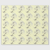 Pferde, Reiterneues Geschenkpapier (Flach)