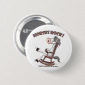 Pferde Rock! Button (Vorne & Hinten)