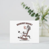 Pferde Rock! Postkarte (Stehend Vorderseite)