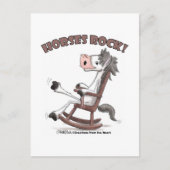 Pferde Rock! Postkarte (Vorderseite)