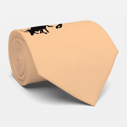 Pferde - Rodeo - Team Roping Krawatte (Gerollt)