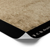 Pferde Roped von Cowboys SD 1887 Poster (Ecke)