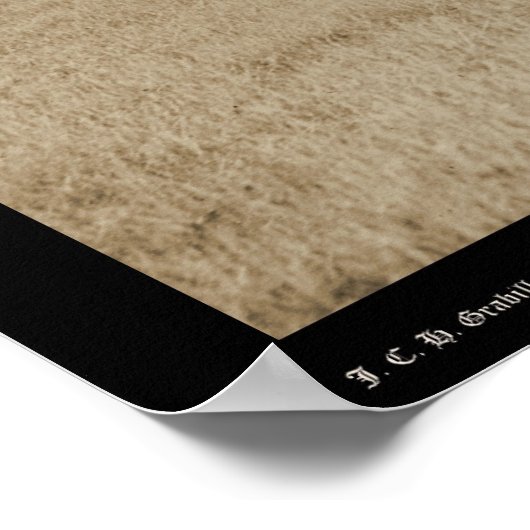 Pferde Roped von Cowboys SD 1887 Poster (Ecke)