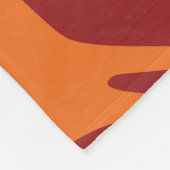 Pferde: Rote nahtlose Reittiere Schönheit. Fleecedecke (Ecke)