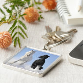 Pferde Schlüsselanhänger (Seite)