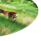 PFERDE SCHNEIDEBRETT (Ecke)