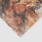 Pferde Seidenpapier (Ausschnitt)