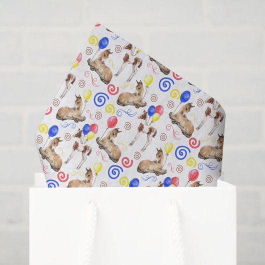 Pferde-Seidenpapier Seidenpapier (Geschenk Tasche)