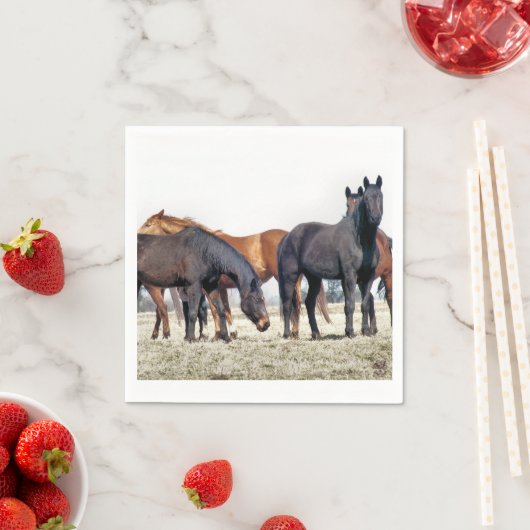 PFERDE SERVIETTE (Beispiel)