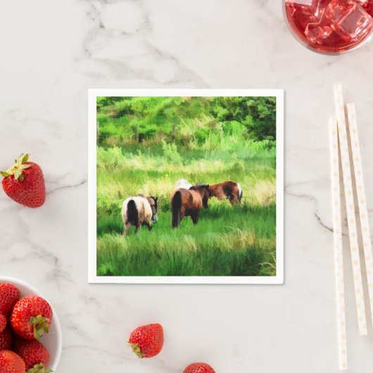 PFERDE SERVIETTE (Beispiel)