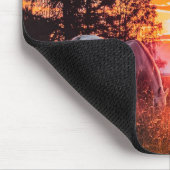 Pferde sind Engel ohne Flügel Mousepad (Ecke)