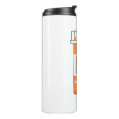 Pferde sind mein Medikament Thermosbecher (Nach links gedreht)