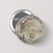 Pferde sind nicht meine Leben-Geschenke Button (Vorne & Hinten)