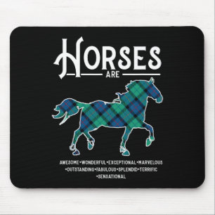 Pferde sind Phantastisch - Reiten auf Pferden Mousepad