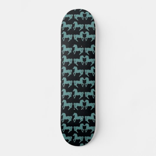 Pferde Skateboard (Vorderseite)