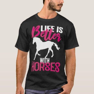 Pferde Sprichwort Reiten, Pferd Shirt Geschenk Kin