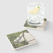 PFERDE STEINUNTERSETZER (Seitenansicht)