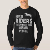 Pferde T-Shirt (Vorderseite)