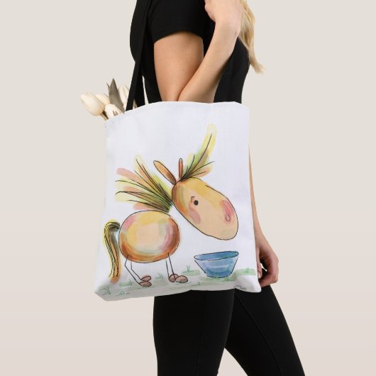 Pferde Tasche mit süssem Pony (Von Nahem)