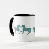 Pferde Tasse (Vorderseite Links)